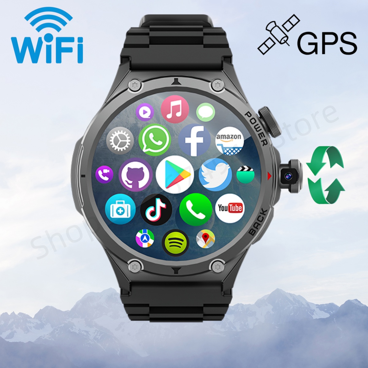 Photography Lighting Gel - Smartwatch H12 4G LTE z WiFi,