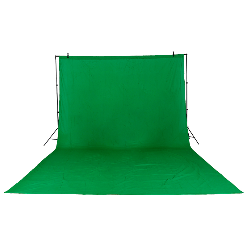 Photography Lighting And Backdrop Kits - Tło fotograficzne z bawełny chromakey 3m
