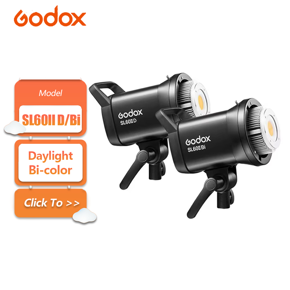 Photography Lighting Grid - Godox SL60IID SL60IIBi 75W Dwukolorowa lampa