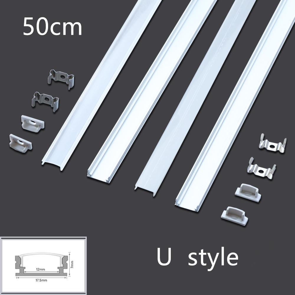 Diffusion Material Roll - Kanał aluminiowy LED 50 cm do