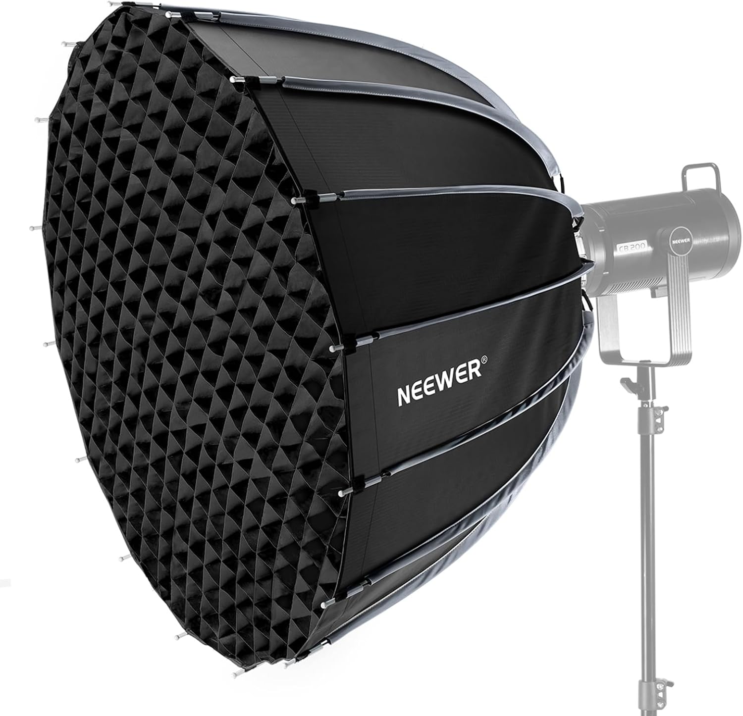 Photography Lighting Grid - Softbox paraboliczny z mocowaniem Bowens, zestaw