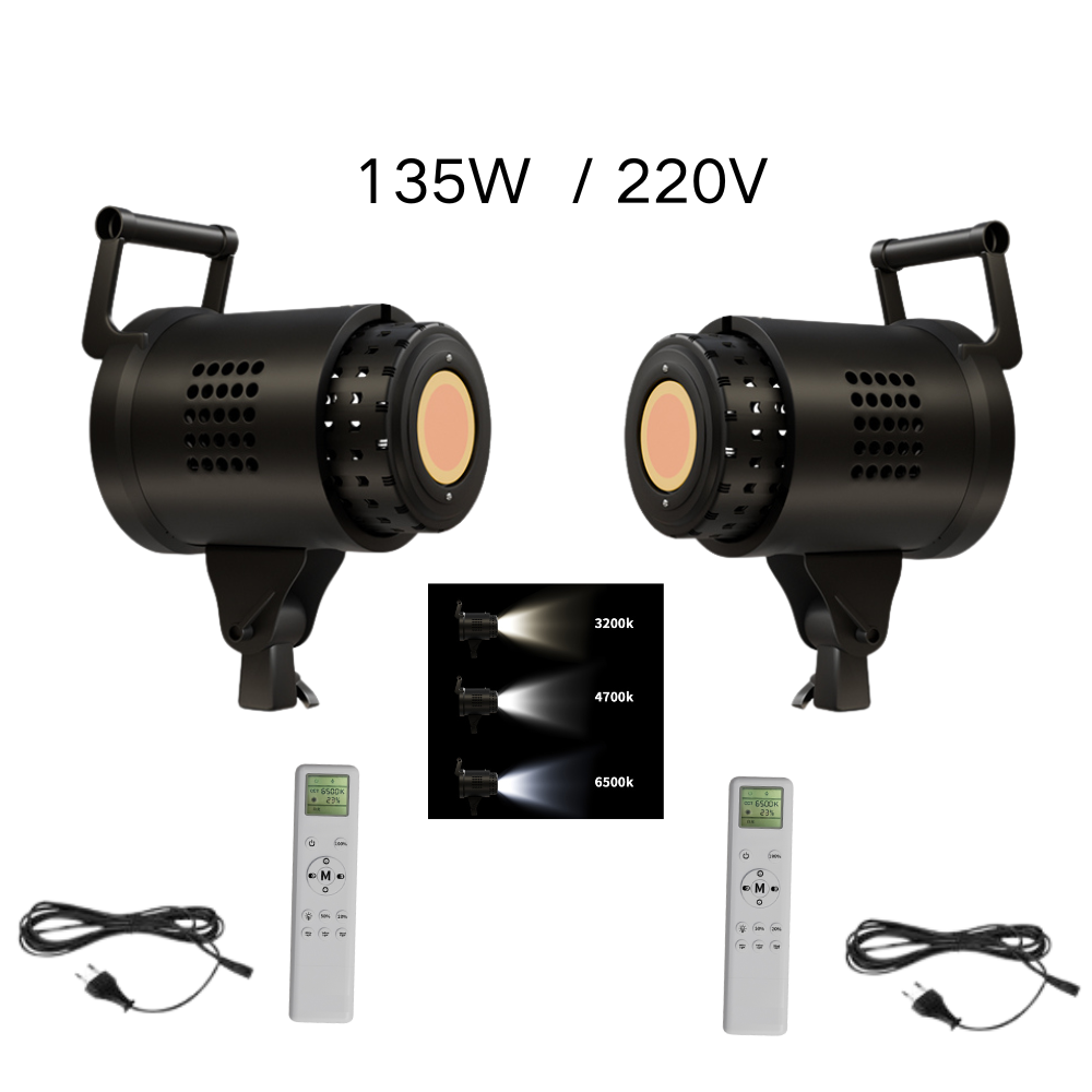 Photography Lighting Grid - Lampa LED Bowens do fotografii 115/135W,