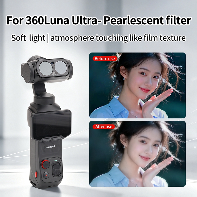Lighting Glass Photography - Filtr obiektywu Insta 360 Luna Ultra