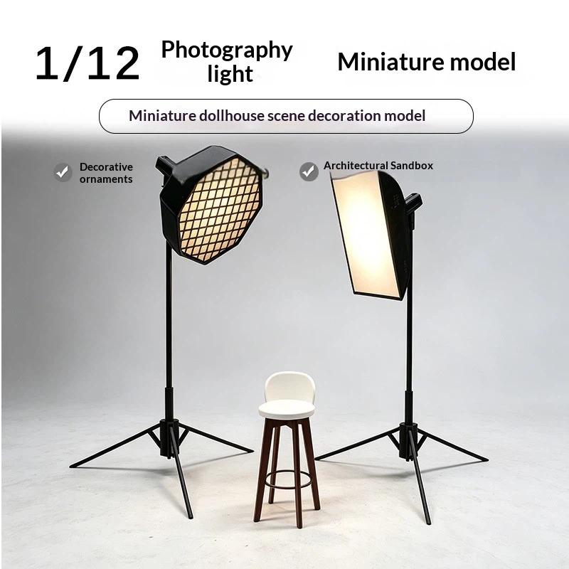 【BS】1/12 Mini Studio Light Sof – Lighting In Photography Studio recenzja i cena