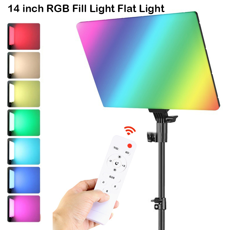 RGB 14-calowa lampa wideo LED  – Torjim Rgb Photography Video Lighting recenzja i cena