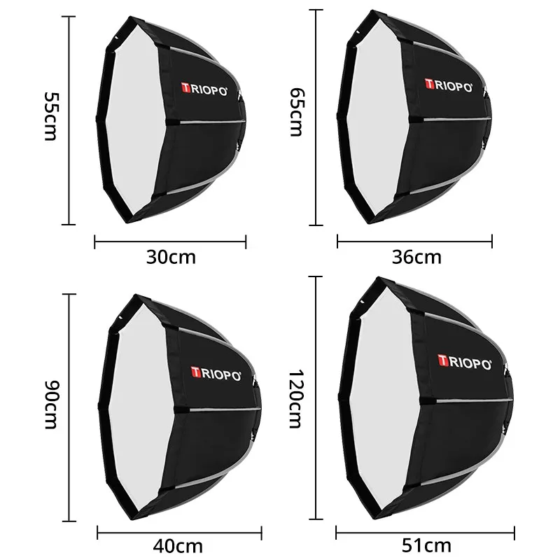 Triopo 55/65/90/120cm Octagon  – Photography Lighting Grid recenzja i cena