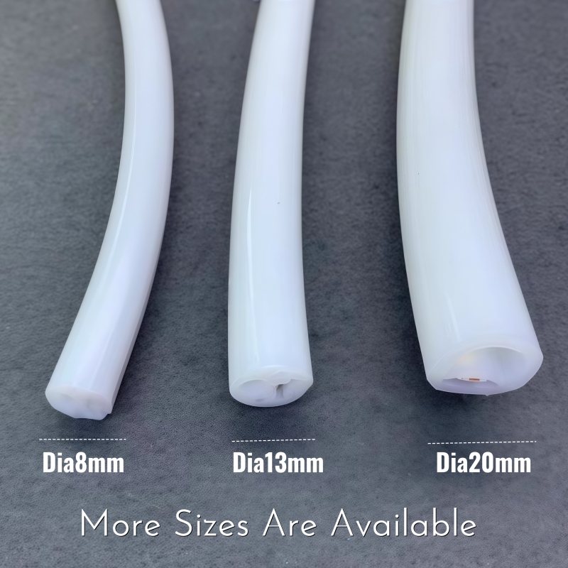 Okrągła neonowa taśma LED 8/10 – Diffusion Material Roll recenzja i cena