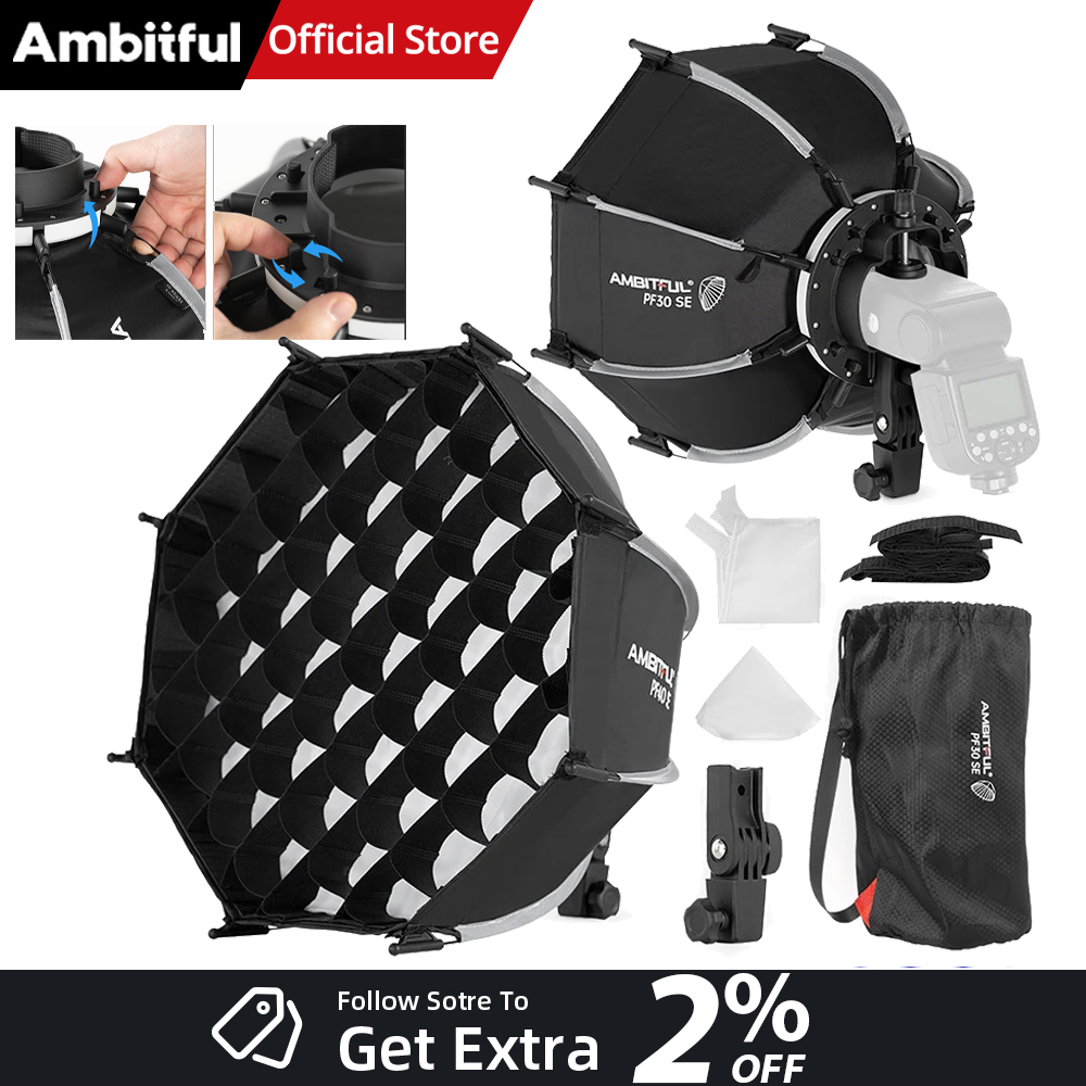AMBITFUL PF30/PF40 30cm/40cm M – Photography Lighting Grid recenzja i cena