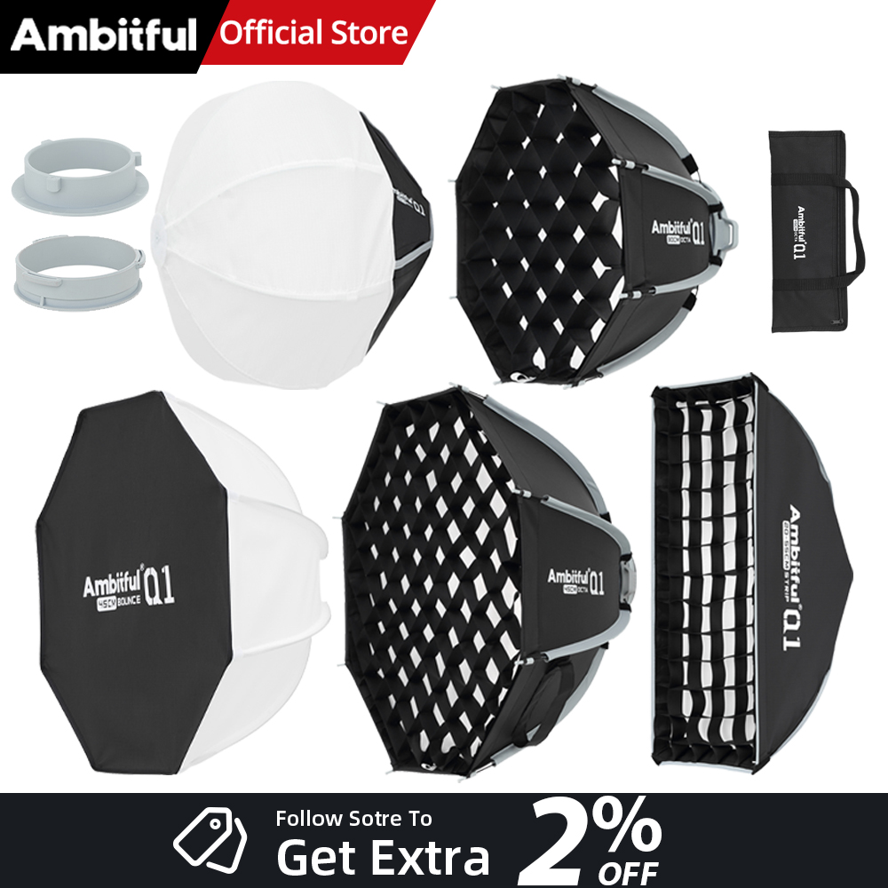 AMBITFUL Q1 Mini Bowens MiniGO – Photography Lighting Grid recenzja i cena