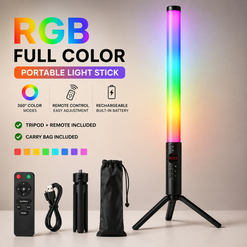 Przenośna lampa wideo RGB, prz – Photography Lighting Grid recenzja i cena