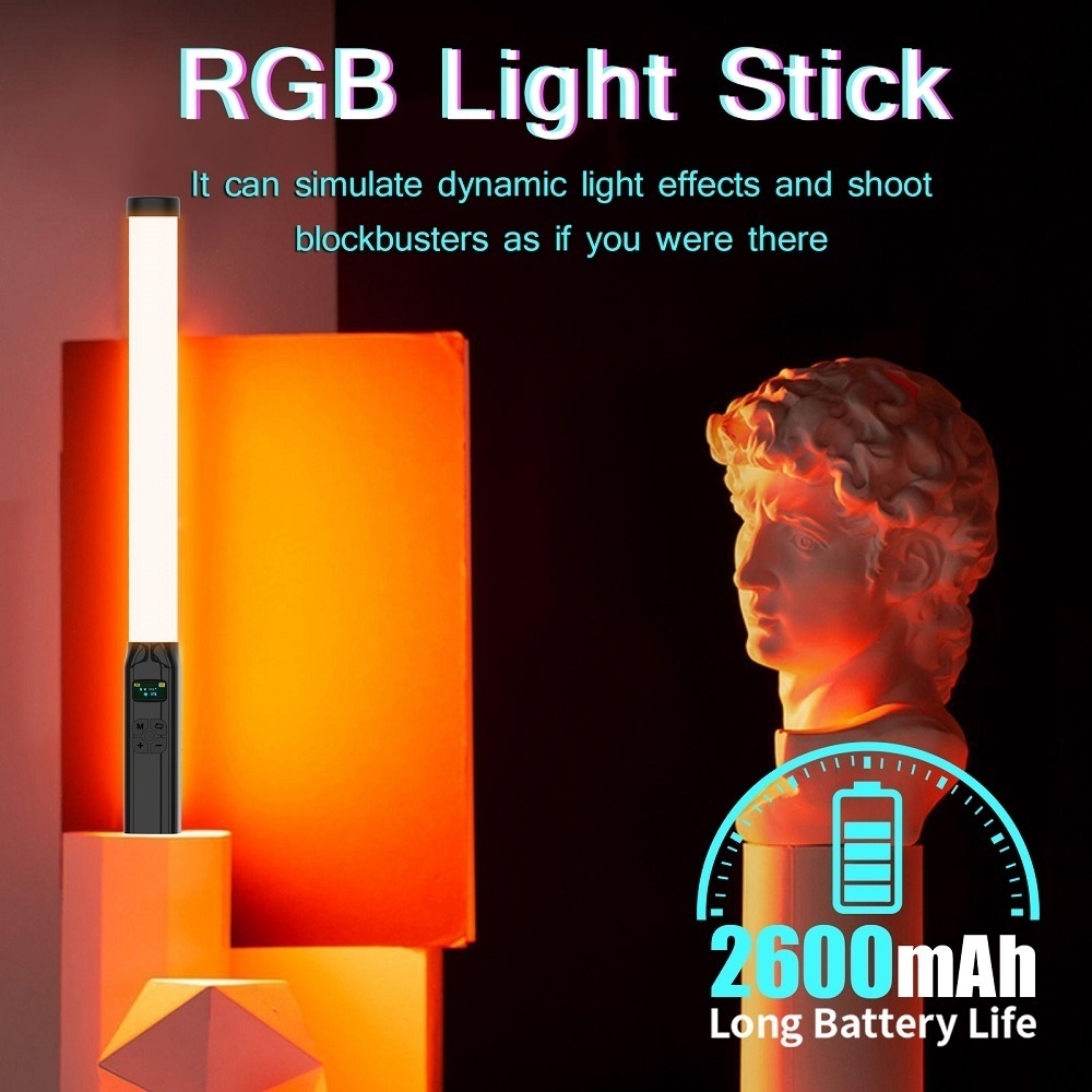 50CM RGB Stick Light Wand Lekk – Photography Lighting Types recenzja i cena