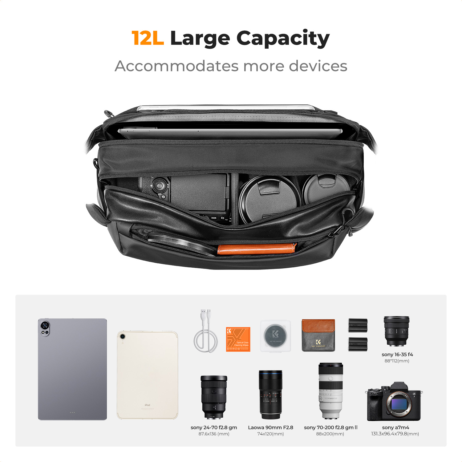 Torba fotograficzna na ramię K – Photography Lighting Equipment Bags recenzja i cena