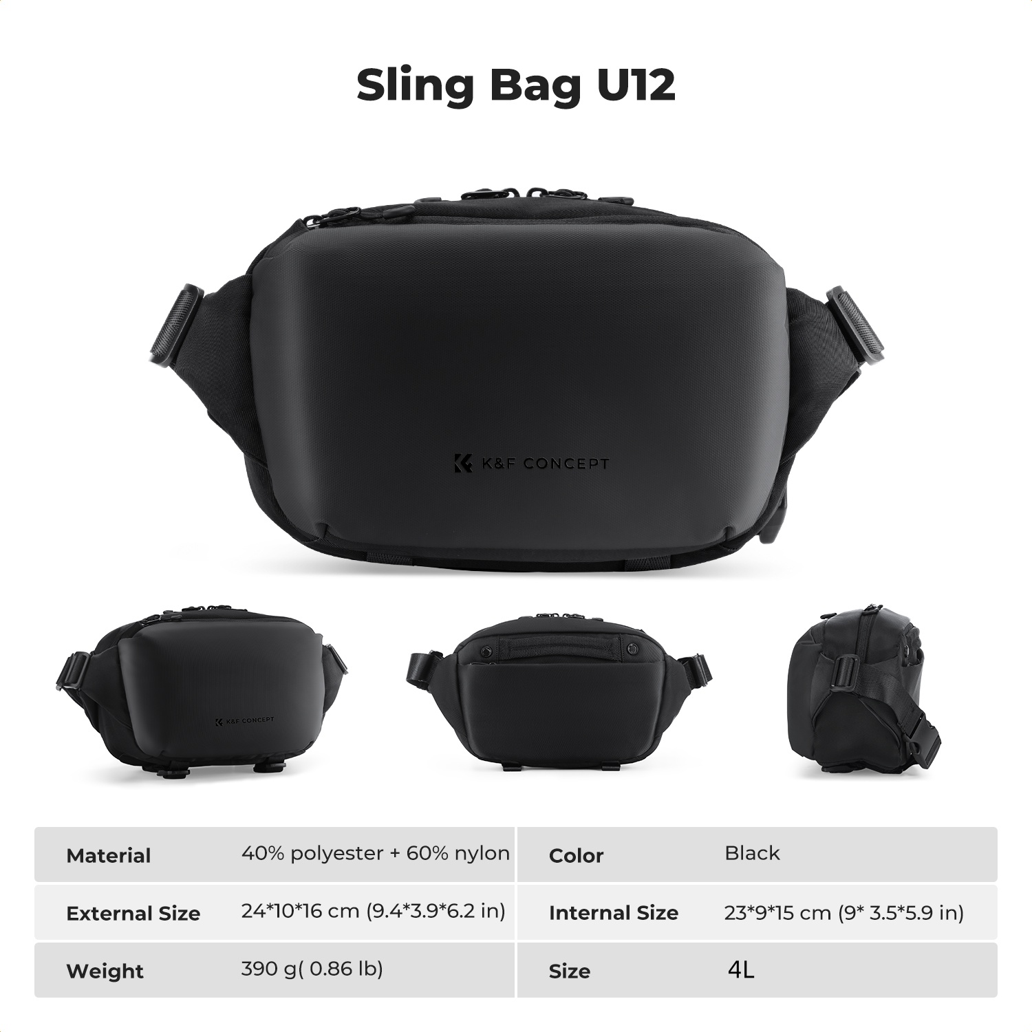 Torba na aparat K&F CONCEPT 4L – Photography Lighting Equipment Bags recenzja i cena