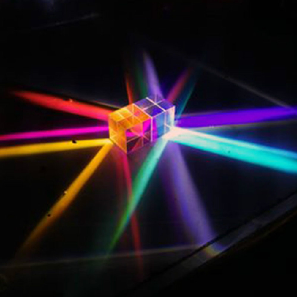 Szklana kostka 23mm dichroiczn – Lighting Glass Photography recenzja i cena