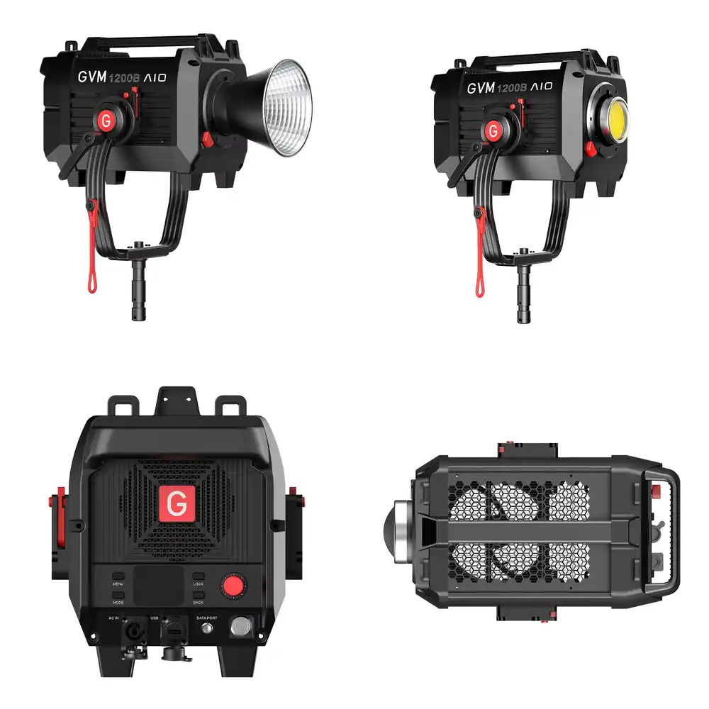 GVM SD1200B AIO 1200W Fotograf – Lighting In Photography Studio recenzja i cena
