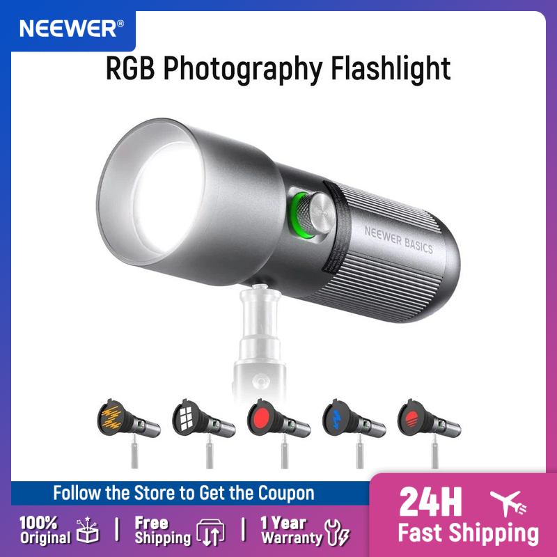 NEEWER Basics RGB Latarka foto – Photography Lighting Basics recenzja i cena
