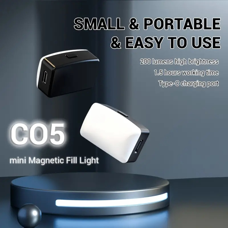 Mini magnetyczna lampa LED do  – Quality Photography Lighting recenzja i cena