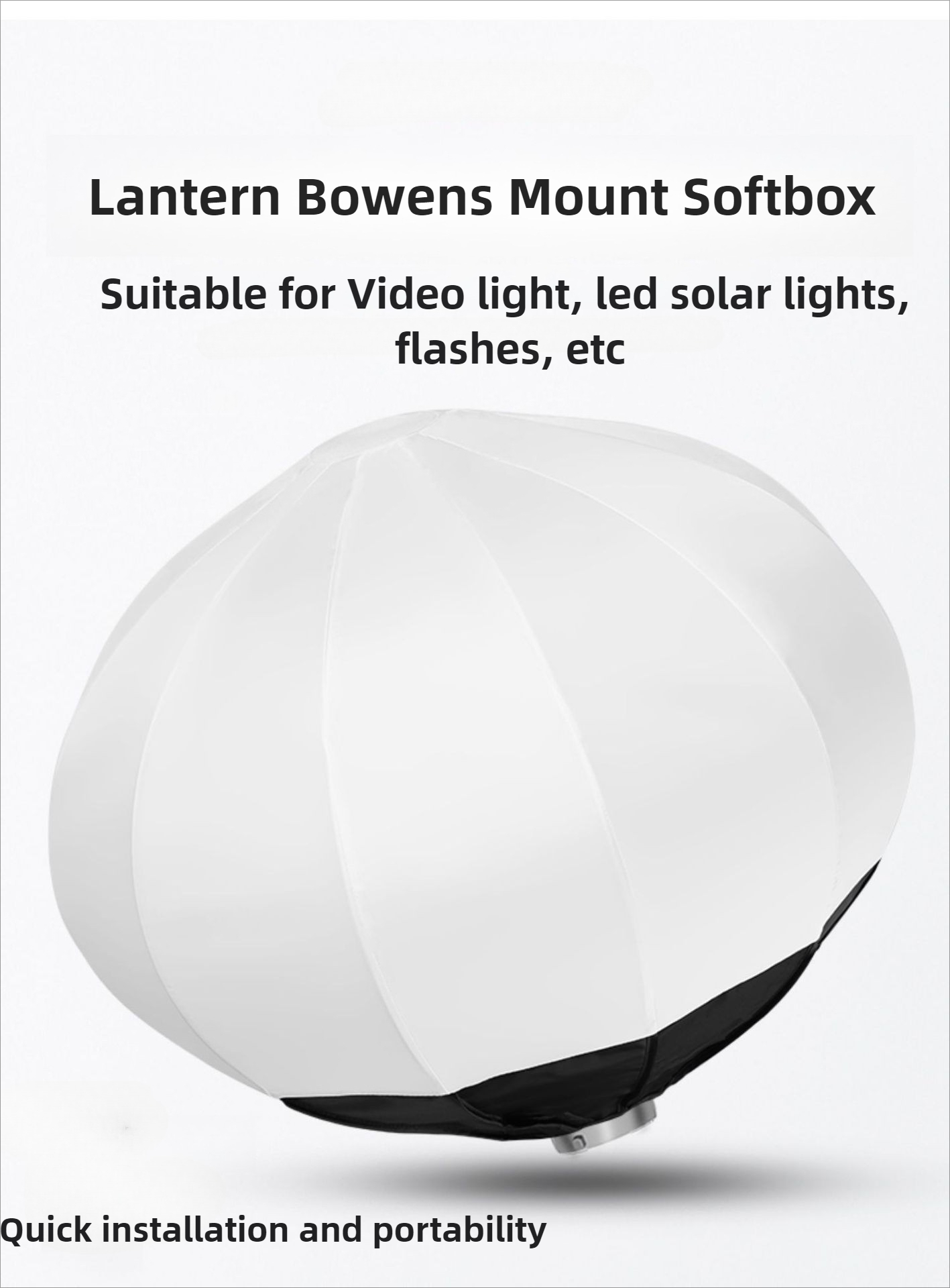 Softbox Globe Lantern 55cm 65c – Globe Modifier Round recenzja i cena