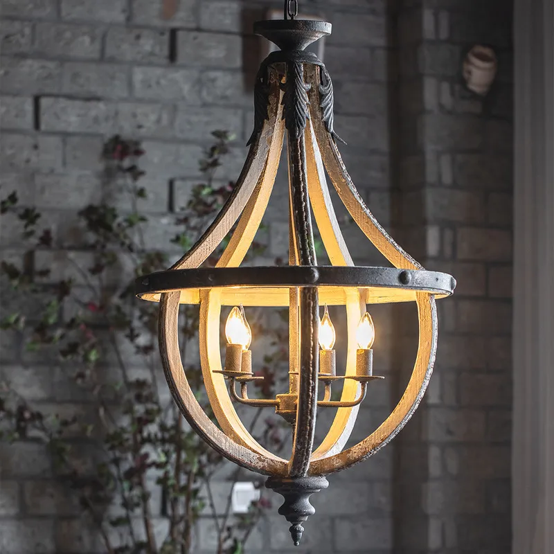 Żyrandol z kutego żelaza w sty – Lighting Glass Photography recenzja i cena