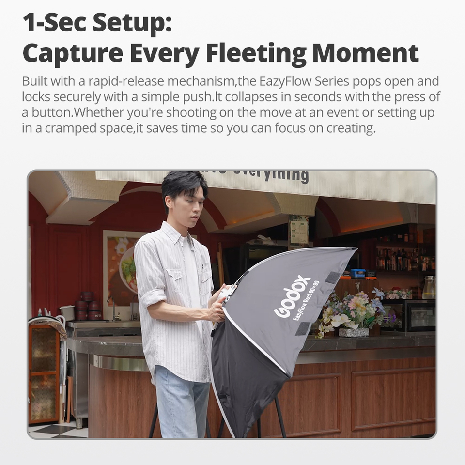 Seria Godox EazyFlow Składany  – Photography Lighting Grid recenzja i cena