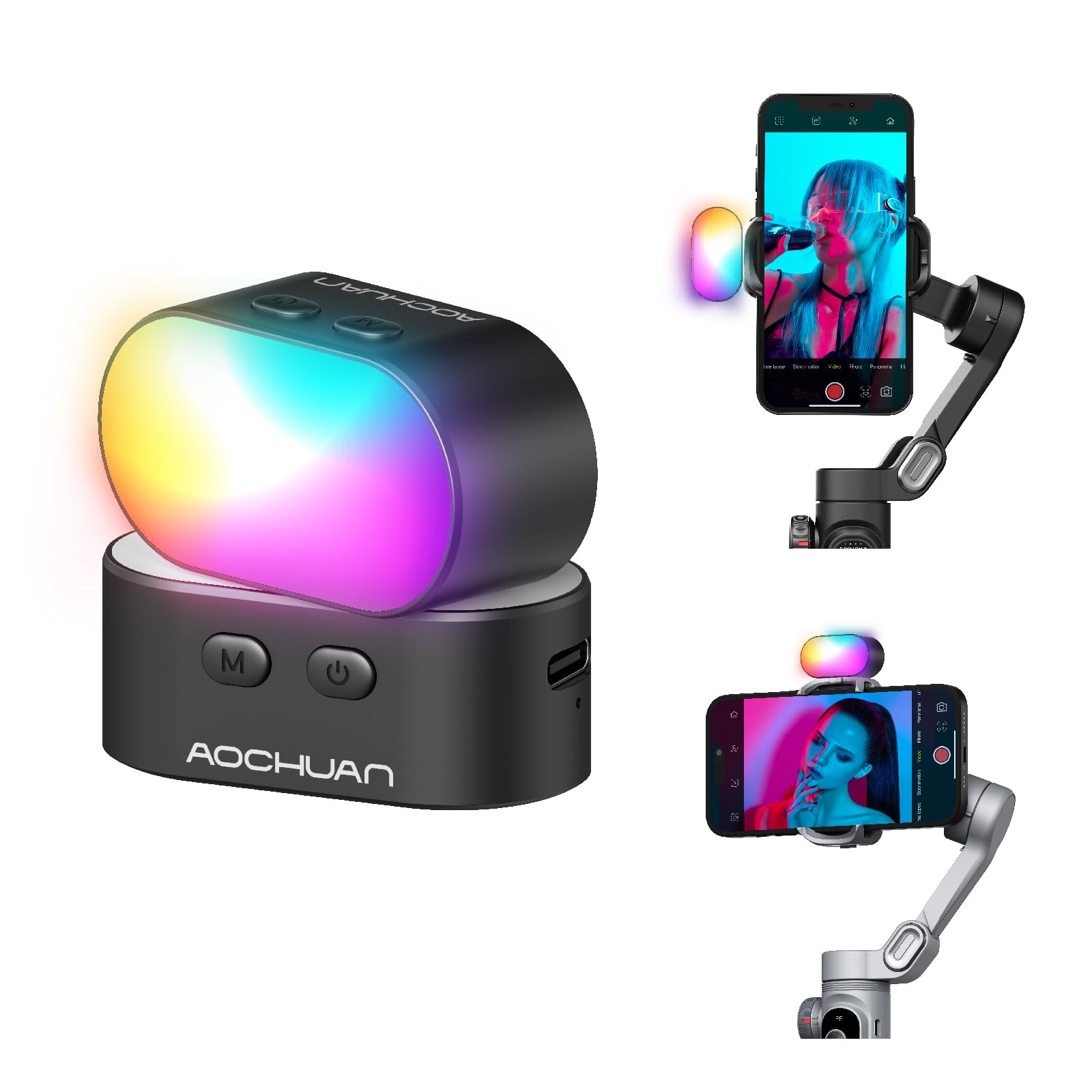 AOCHUAN RGB Magnetyczne światł – Torjim Rgb Photography Video Lighting recenzja i cena