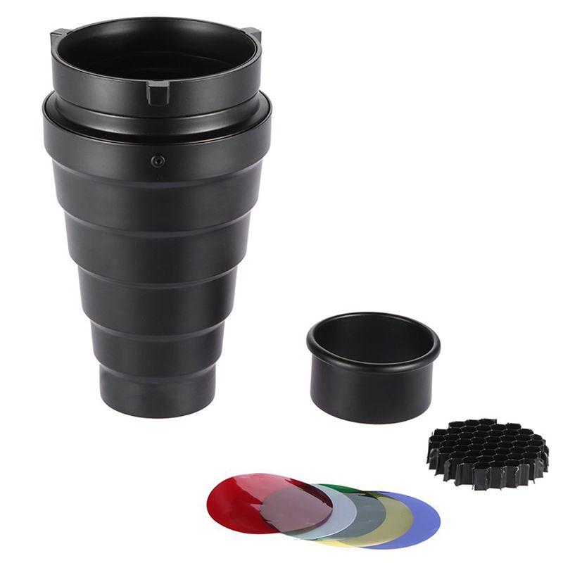 B04C – stożkowy adapter z siat – Photography Lighting Grid recenzja i cena