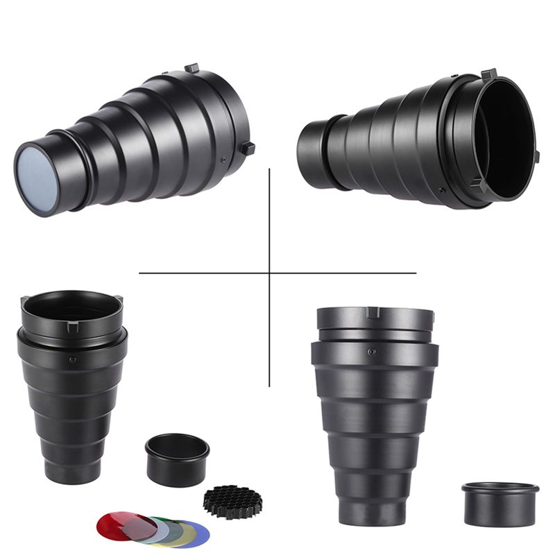 B04C – stożkowy adapter z siat – Photography Lighting Grid recenzja i cena